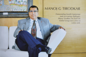 GTL Infrastructure - Manoj Tirodkar, featured in the Global Indians 2017. A special feature published in The Economic Times – ET India Rising on 12th January 2018