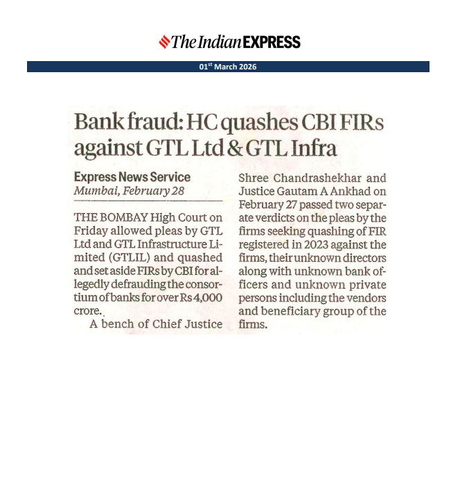 HC nixes CBI FIRs on 2 telecom grp companies over bank loans